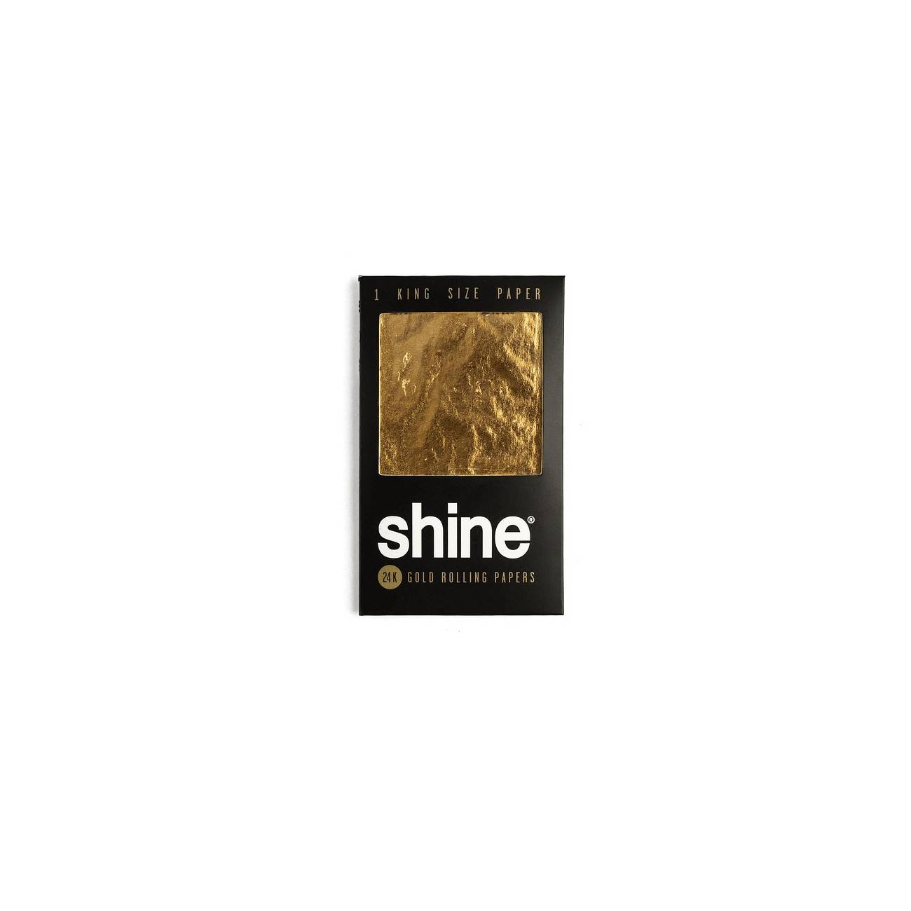 Papelillo Shine 24K Gold (1u) King Size