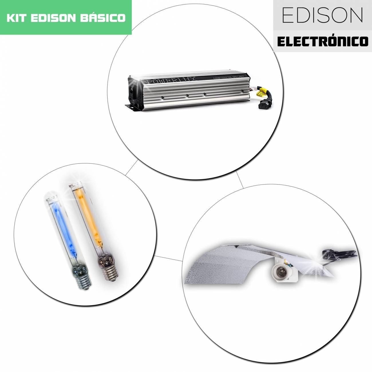 Kit Edison Electrónico HID 400HM/600HPS